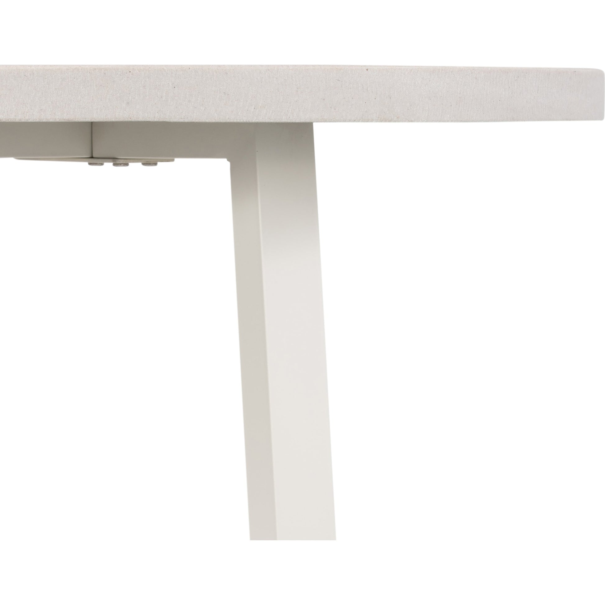 Cyrus Outdoor Counter Table by Four Hands in black, light grey and black, light gray. Made from lavastone composite, iron in a modern style.