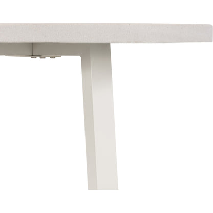 Cyrus Outdoor Counter Table by Four Hands in black, light grey and black, light gray. Made from lavastone composite, iron in a modern style.