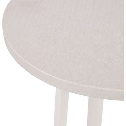 Cyrus Outdoor Counter Table by Four Hands in black, light grey and black, light gray. Made from lavastone composite, iron in a modern style.