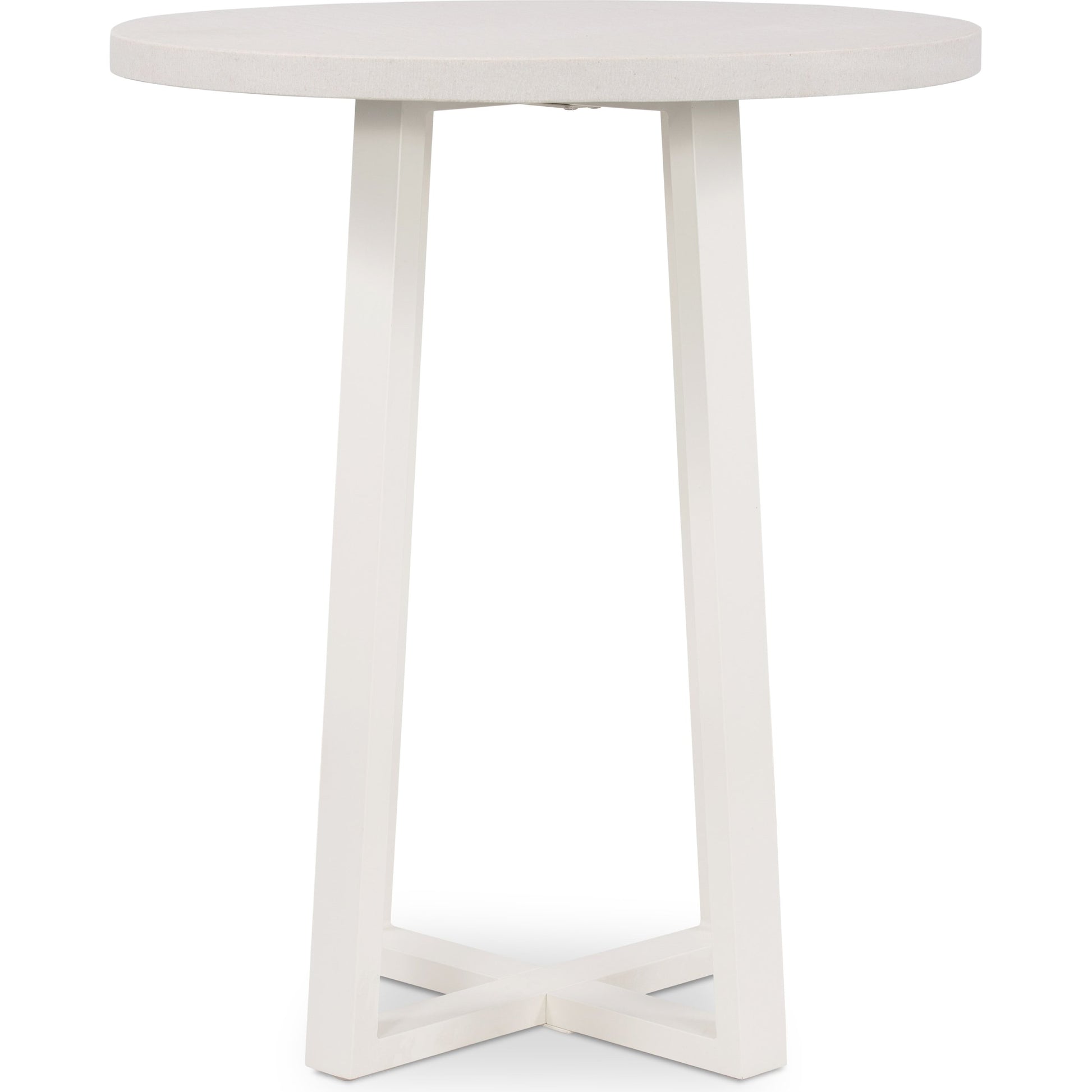 Cyrus Outdoor Counter Table by Four Hands in black, light grey and black, light gray. Made from lavastone composite, iron in a modern style.