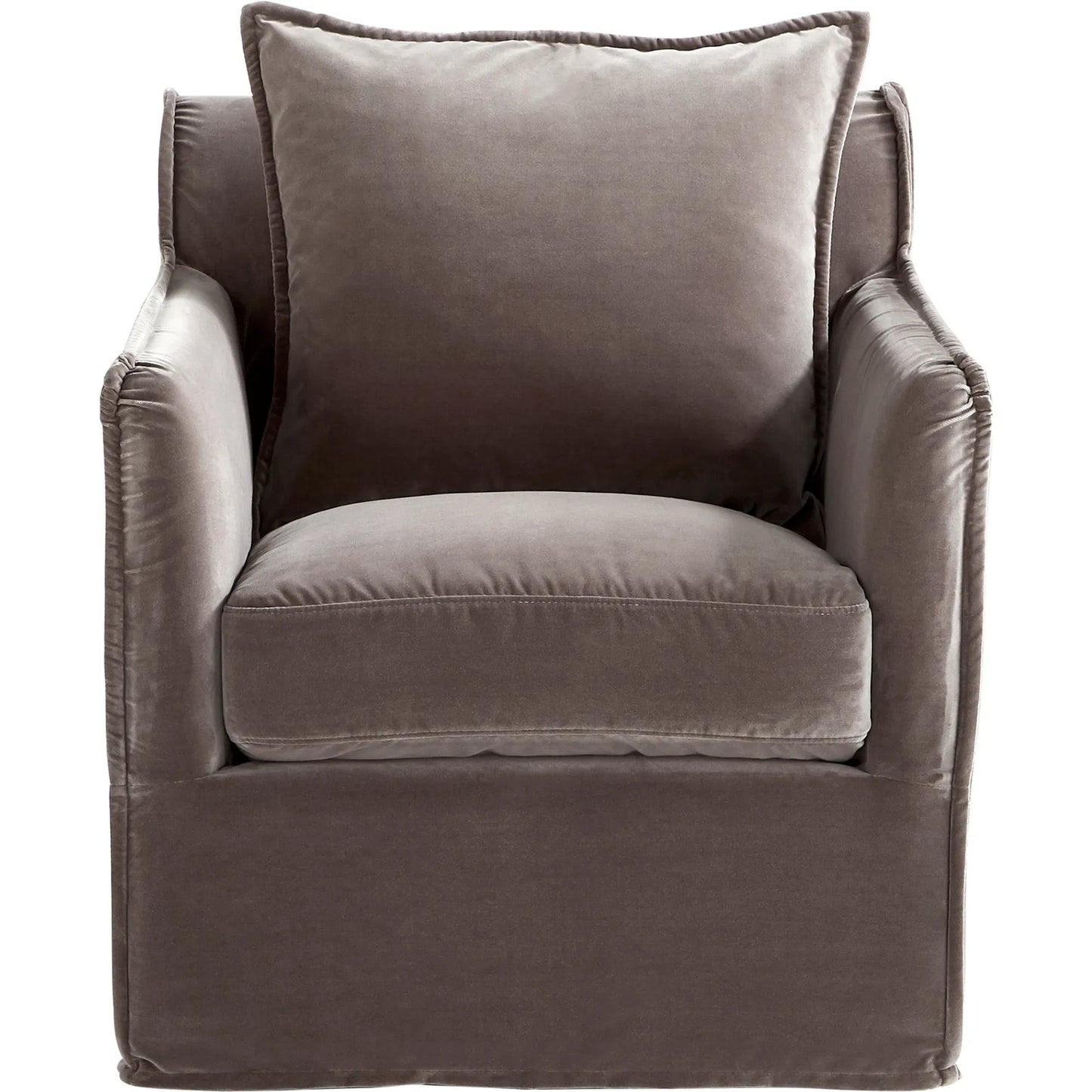 033 SR-778497 | Primary Silo | Sovente Chair by Cyan Design in gray. Made from wood, foam, down in a transitional style.