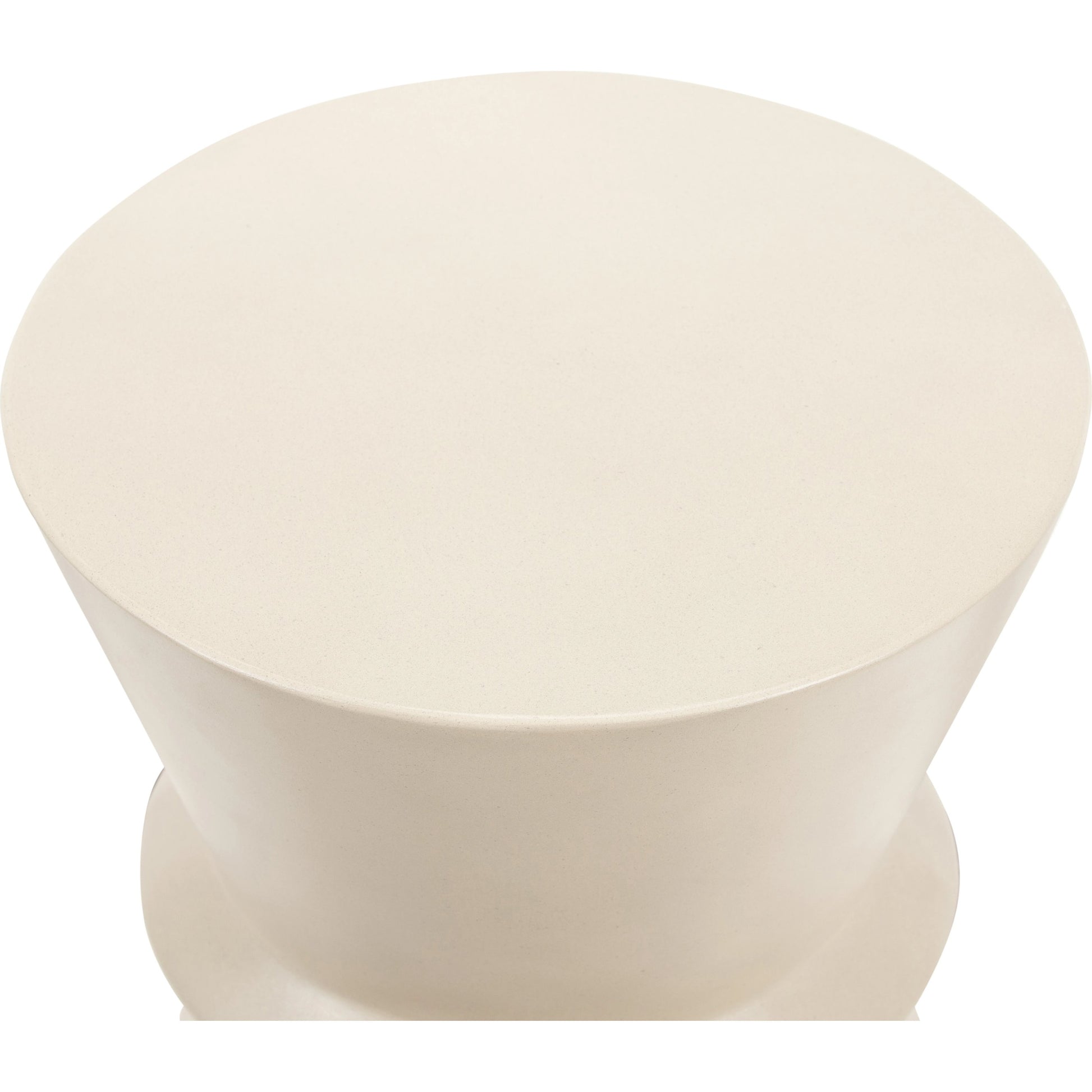 Lina End Table by Four Hands. Made from concrete in a modern style.
