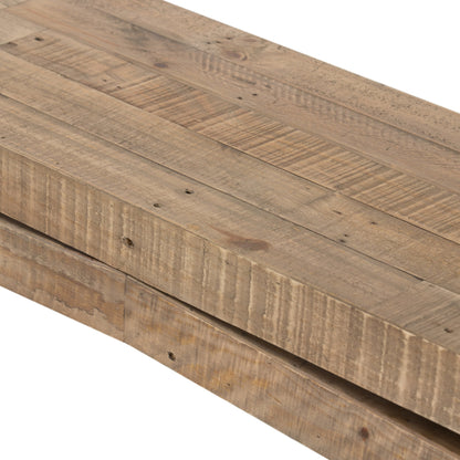 Matthes Reclaimed Pine Console Table by Four Hands. Made from solid reclaimed pine in a rustic style.