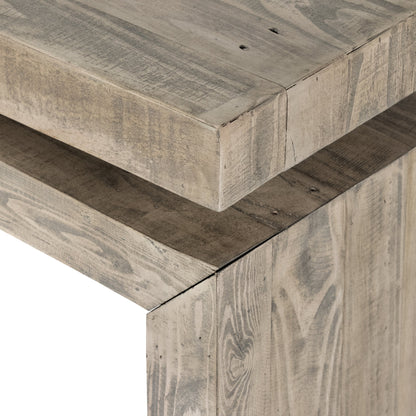 Matthes Reclaimed Pine Console Table by Four Hands. Made from solid reclaimed pine in a rustic style.