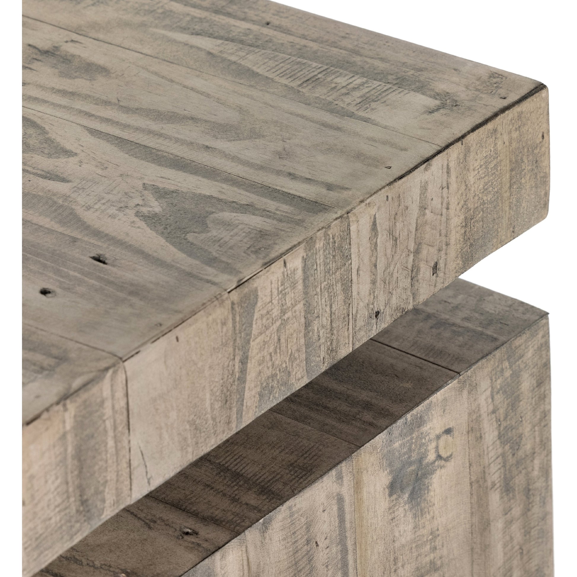 Matthes Reclaimed Pine Console Table by Four Hands. Made from solid reclaimed pine in a rustic style.