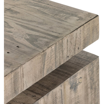 Matthes Reclaimed Pine Console Table by Four Hands. Made from solid reclaimed pine in a rustic style.