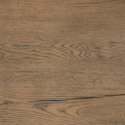 Matthes Oak Console Table by Four Hands. Made from thick oak veneer, oak plywood in a modern style.