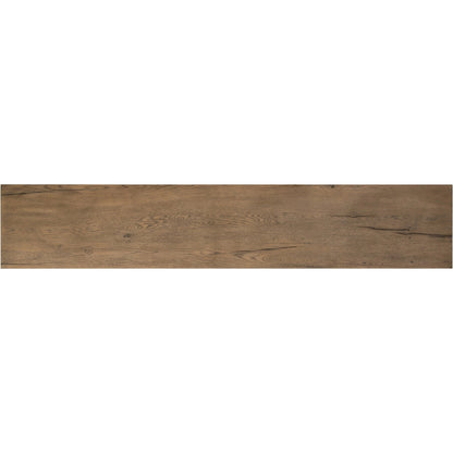 Matthes Oak Console Table by Four Hands. Made from thick oak veneer, oak plywood in a modern style.