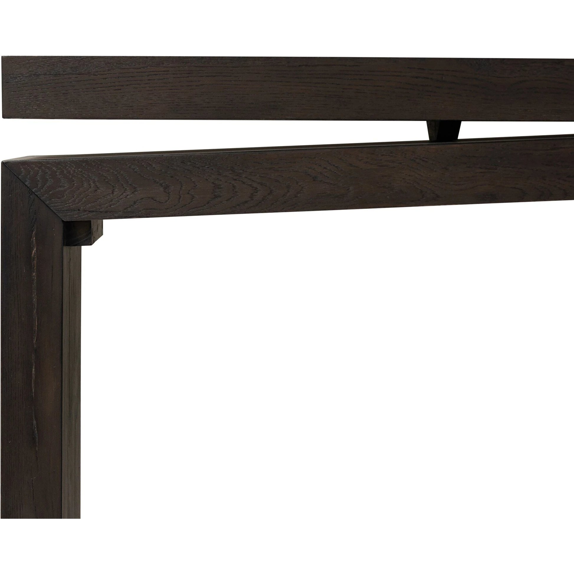 Matthes Oak Console Table by Four Hands. Made from thick oak veneer, oak plywood in a modern style.