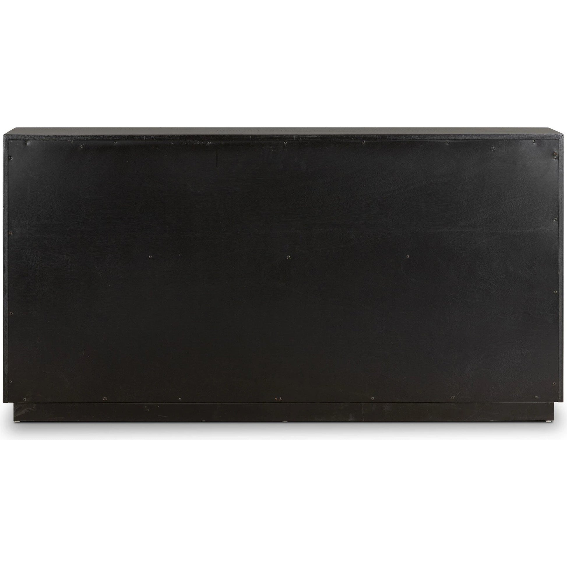 Suki 6 Drawer Dresser by Four Hands in burnished black. Made from resawn mixed wood, mixed wood solid in a modern style.