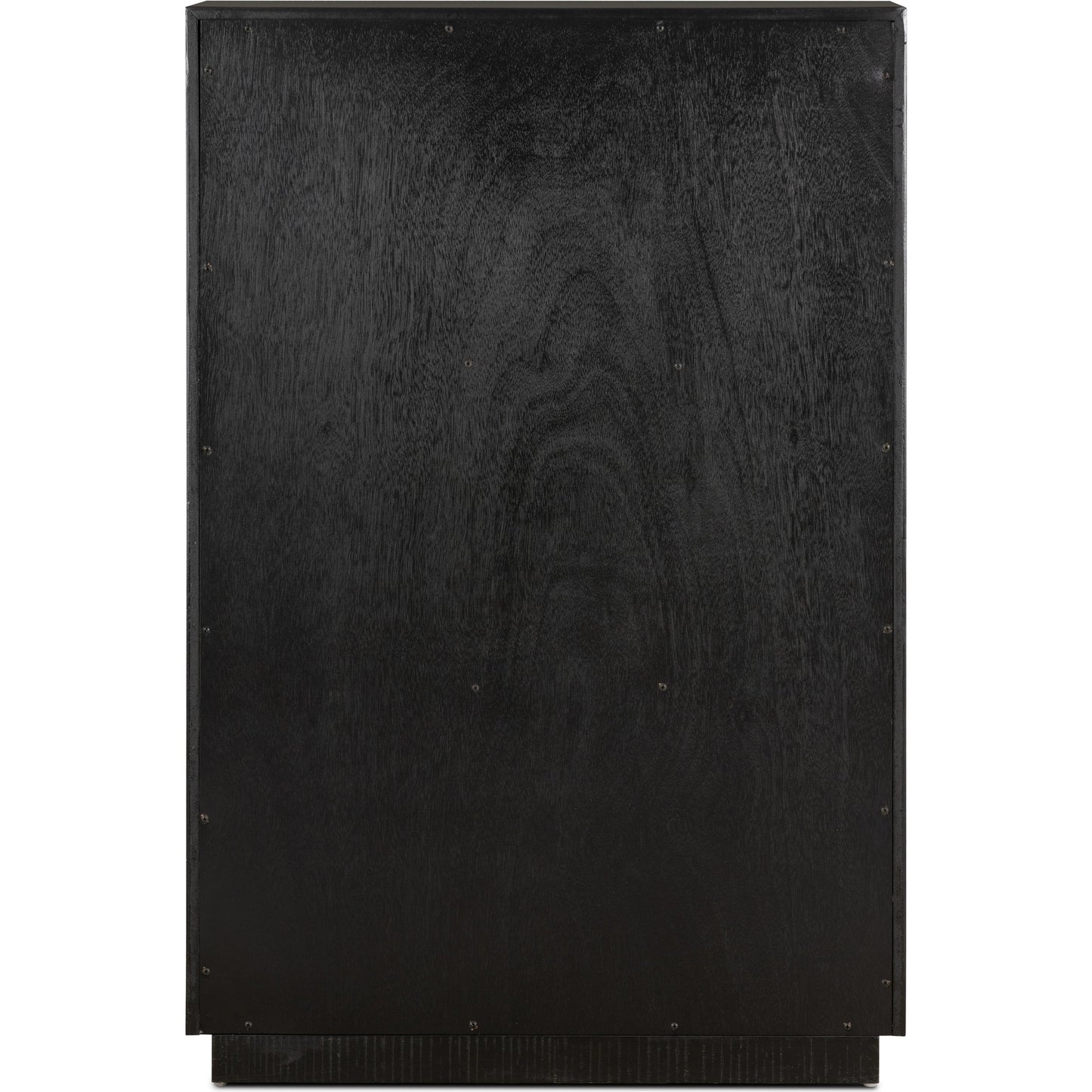 005 SI-2093919 | Additional Silo | Suki Tall Boy by Four Hands in burnished black. Made from resawn mixed wood, mixed wood solid in a modern style.