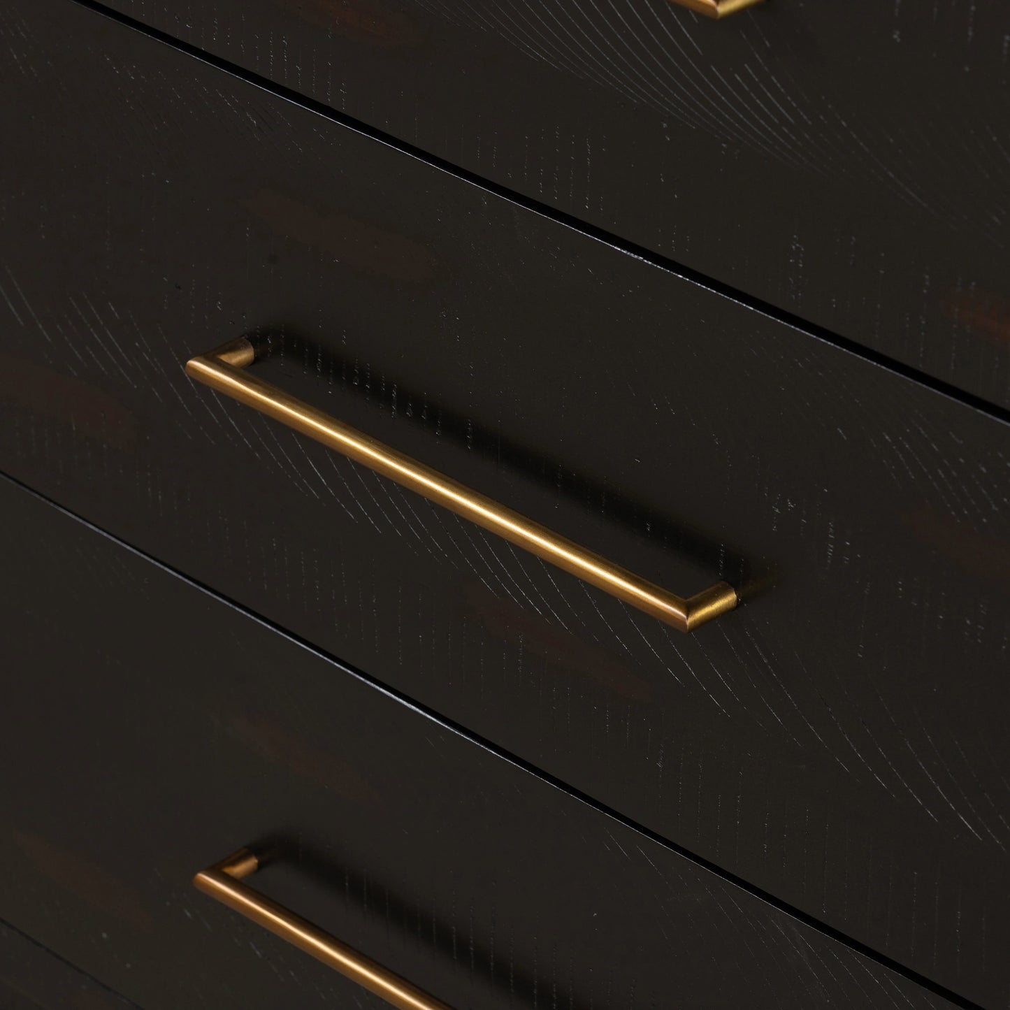 007 SI-2093918 | Additional Silo | Suki 9 Drawer Dresser by Four Hands in burnished black. Made from mixed wood solid, resawn mixed wood in a modern style.