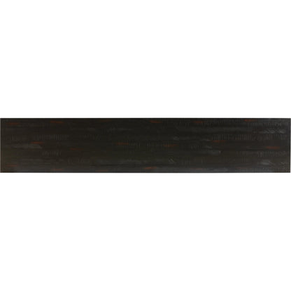Suki 9 Drawer Dresser by Four Hands in burnished black. Made from mixed wood solid, resawn mixed wood in a modern style.