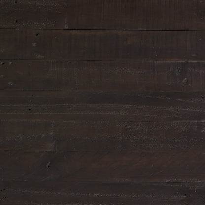 Wyeth 3 Drawer Dresser by Four Hands in dark carbon, antique brass. Made from solid reclaimed pine, iron in a modern style.
