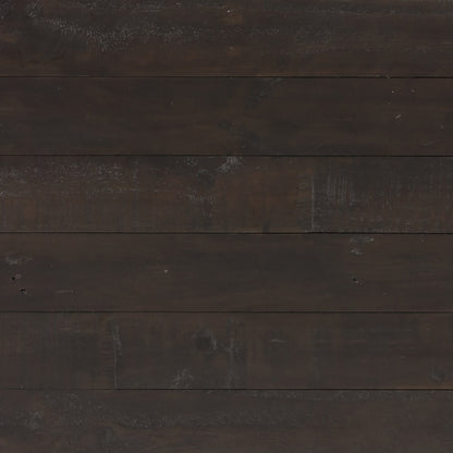 Wyeth 6 Drawer Dresser by Four Hands in dark carbon, antique brass and dark carbon. Made from solid reclaimed pine, iron in a rustic style.