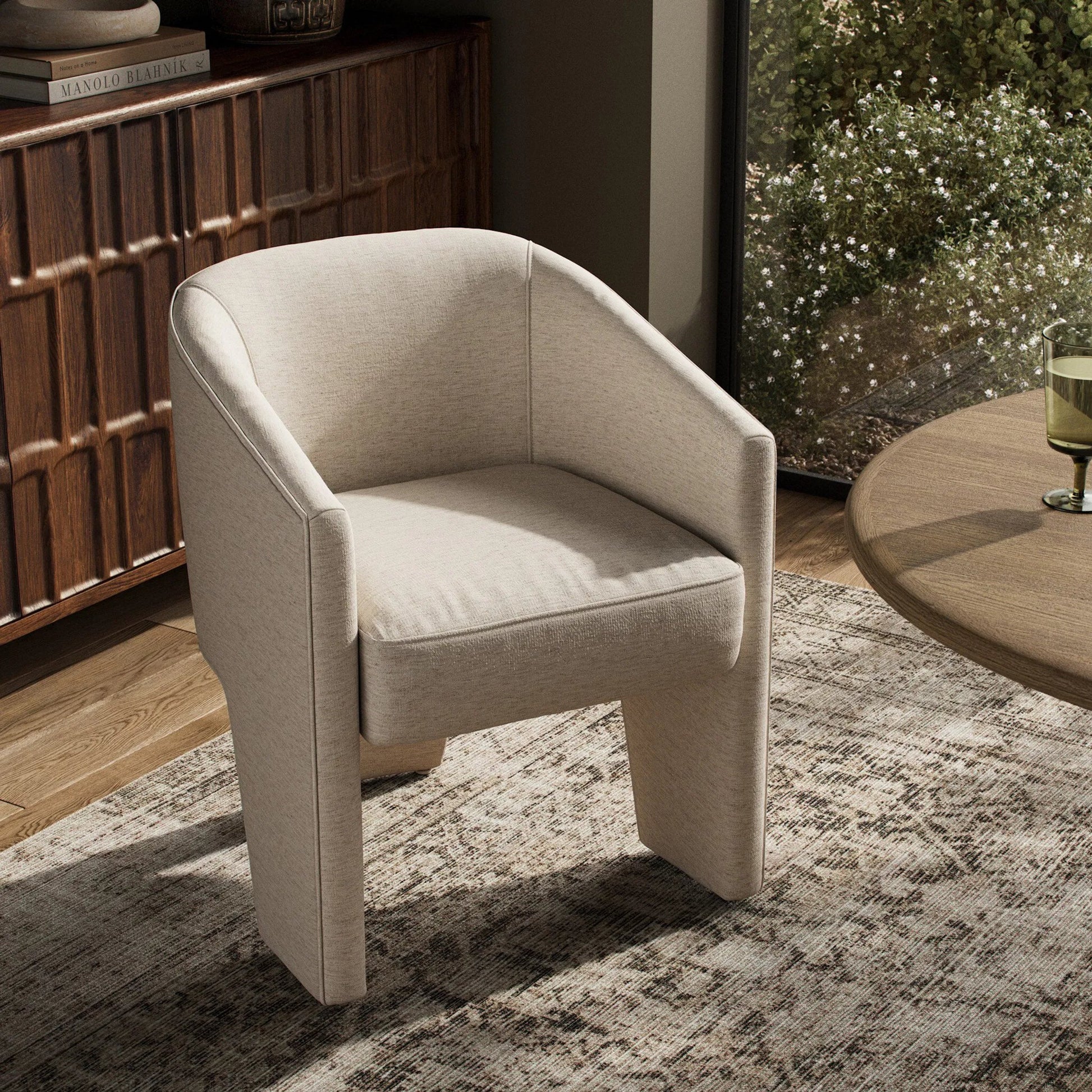 Fae Dining Chair by Four Hands. Made from unique in a modern style.