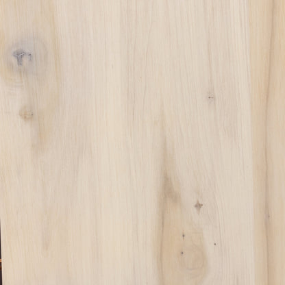 Trey Nightstand by Four Hands. Made from solid poplar, top grain leather, iron in a modern style.