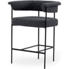 Fiqa Boucle Slate, Matte Black