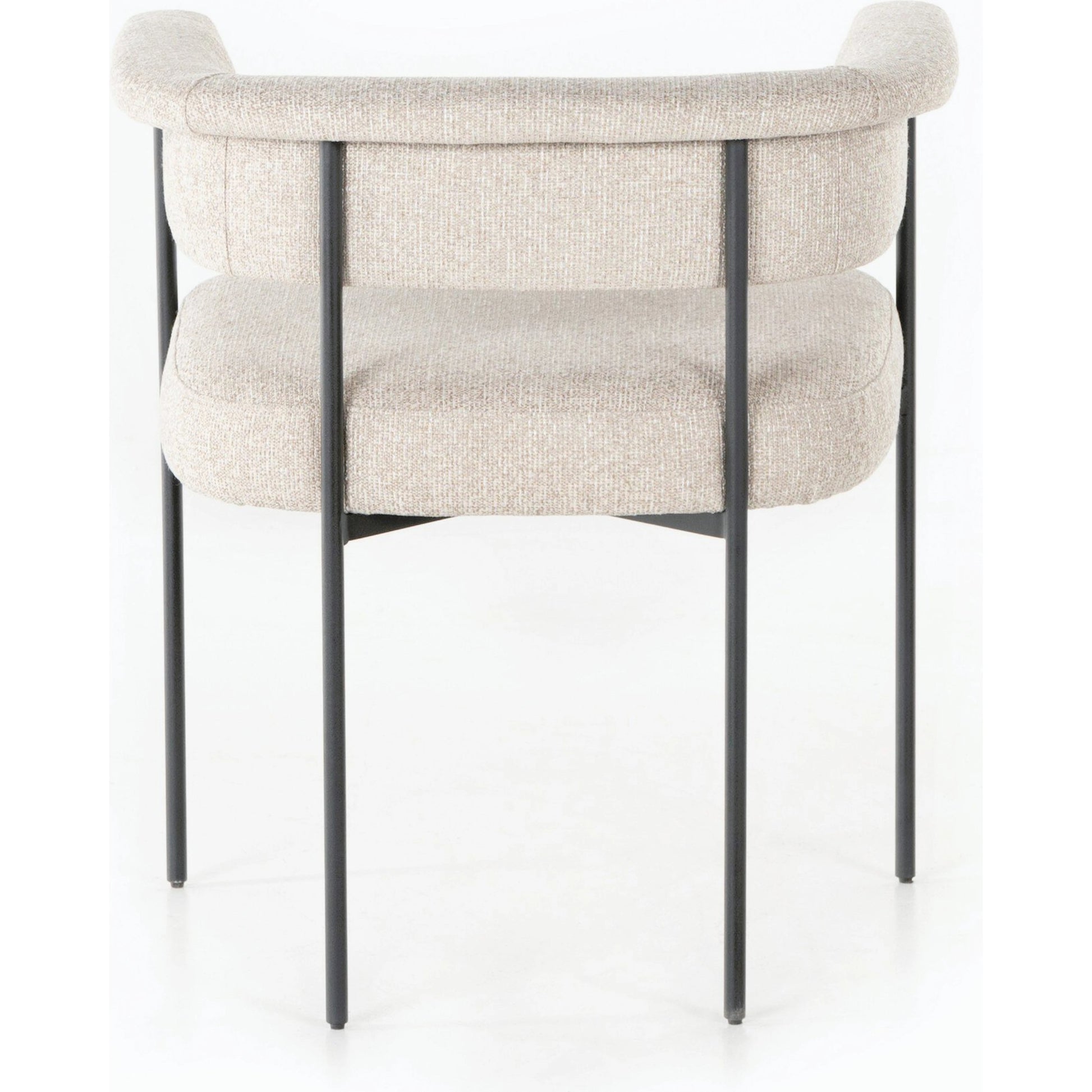 Carrie Dining Chair by Four Hands in sonoma black, matte black. Made from unique in a modern style.