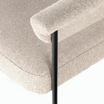 Carrie Dining Chair by Four Hands in sonoma black, matte black. Made from unique in a modern style.