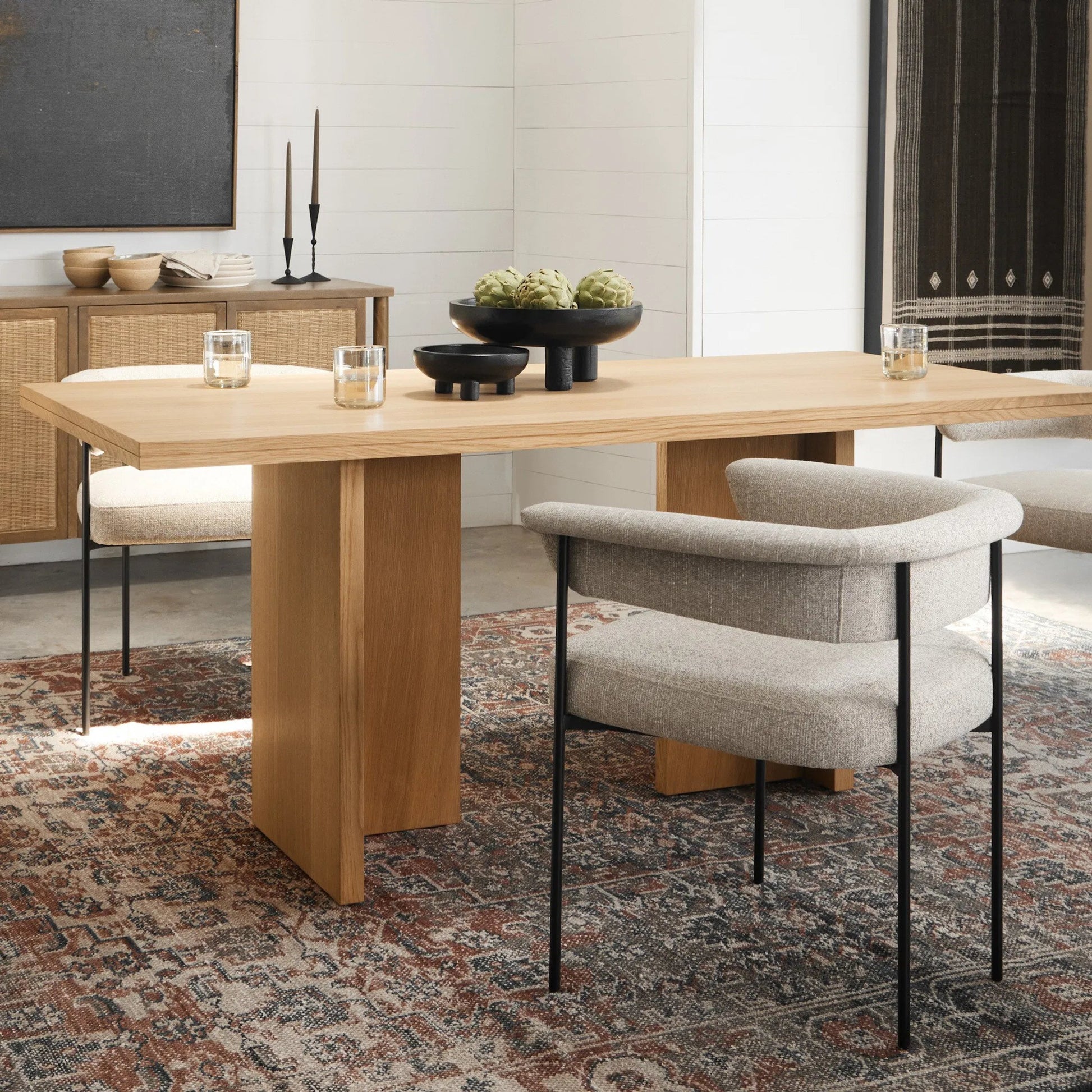 Carrie Dining Chair by Four Hands in sonoma black, matte black. Made from unique in a modern style.