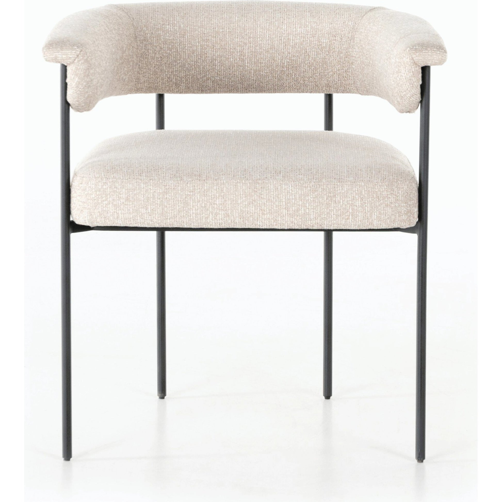 Carrie Dining Chair by Four Hands in sonoma black, matte black. Made from unique in a modern style.
