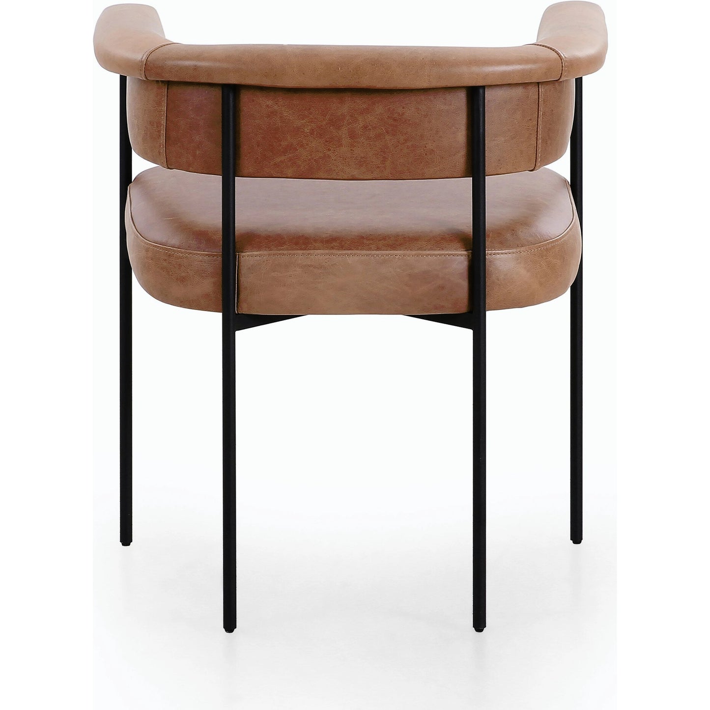 057 SI-1980288 | Additional Silo | Carrie Dining Chair by Four Hands in sonoma black, matte black. Made from unique in a modern style.