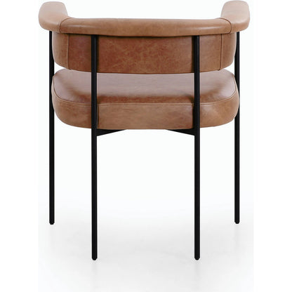 Carrie Dining Chair by Four Hands in sonoma black, matte black. Made from unique in a modern style.