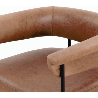 Carrie Dining Chair by Four Hands in sonoma black, matte black. Made from unique in a modern style.
