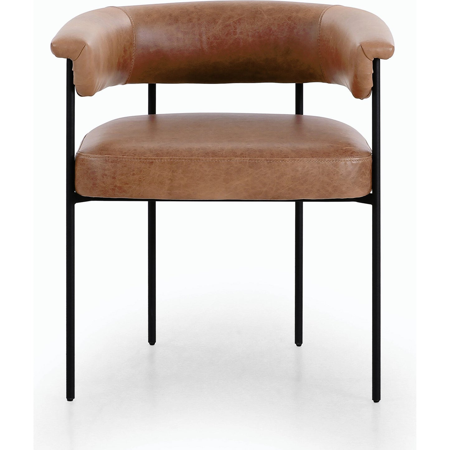 055 SI-1980288 | Additional Silo | Carrie Dining Chair by Four Hands in sonoma black, matte black. Made from unique in a modern style.