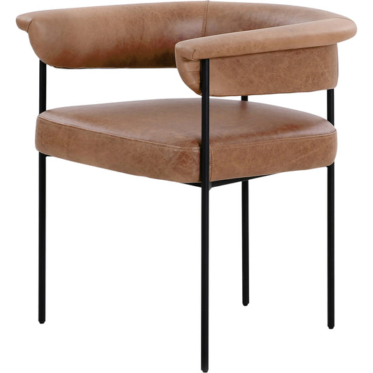 Carrie Dining Chair by Four Hands in sonoma black, matte black. Made from unique in a modern style.