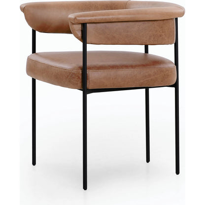 Carrie Dining Chair by Four Hands in sonoma black, matte black. Made from unique in a modern style.