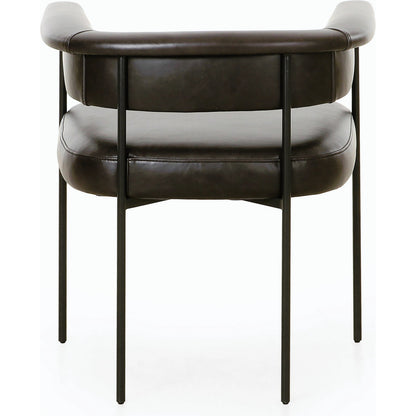 Carrie Dining Chair by Four Hands in sonoma black, matte black. Made from unique in a modern style.