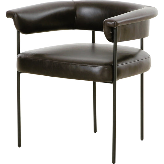 Carrie Dining Chair by Four Hands in sonoma black, matte black. Made from unique in a modern style.