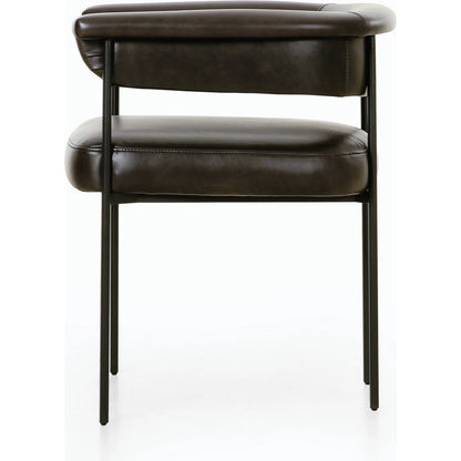 Carrie Dining Chair by Four Hands in sonoma black, matte black. Made from unique in a modern style.