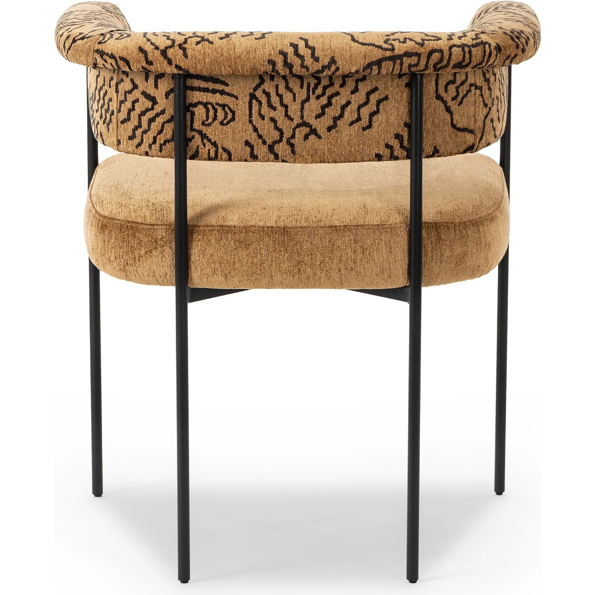 Carrie Dining Chair by Four Hands in sonoma black, matte black. Made from unique in a modern style.