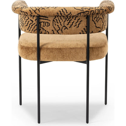 Carrie Dining Chair by Four Hands in sonoma black, matte black. Made from unique in a modern style.