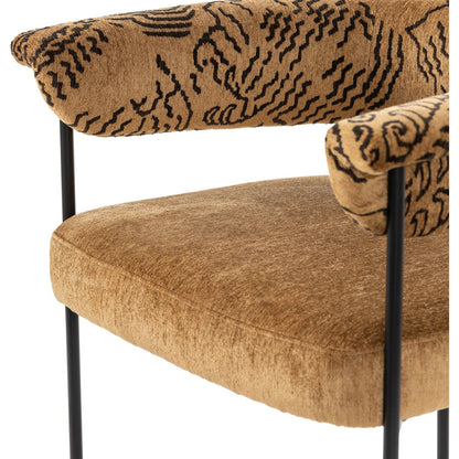 Carrie Dining Chair by Four Hands in sonoma black, matte black. Made from unique in a modern style.