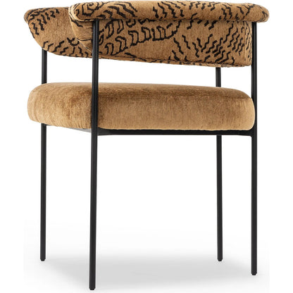 Carrie Dining Chair by Four Hands in sonoma black, matte black. Made from unique in a modern style.