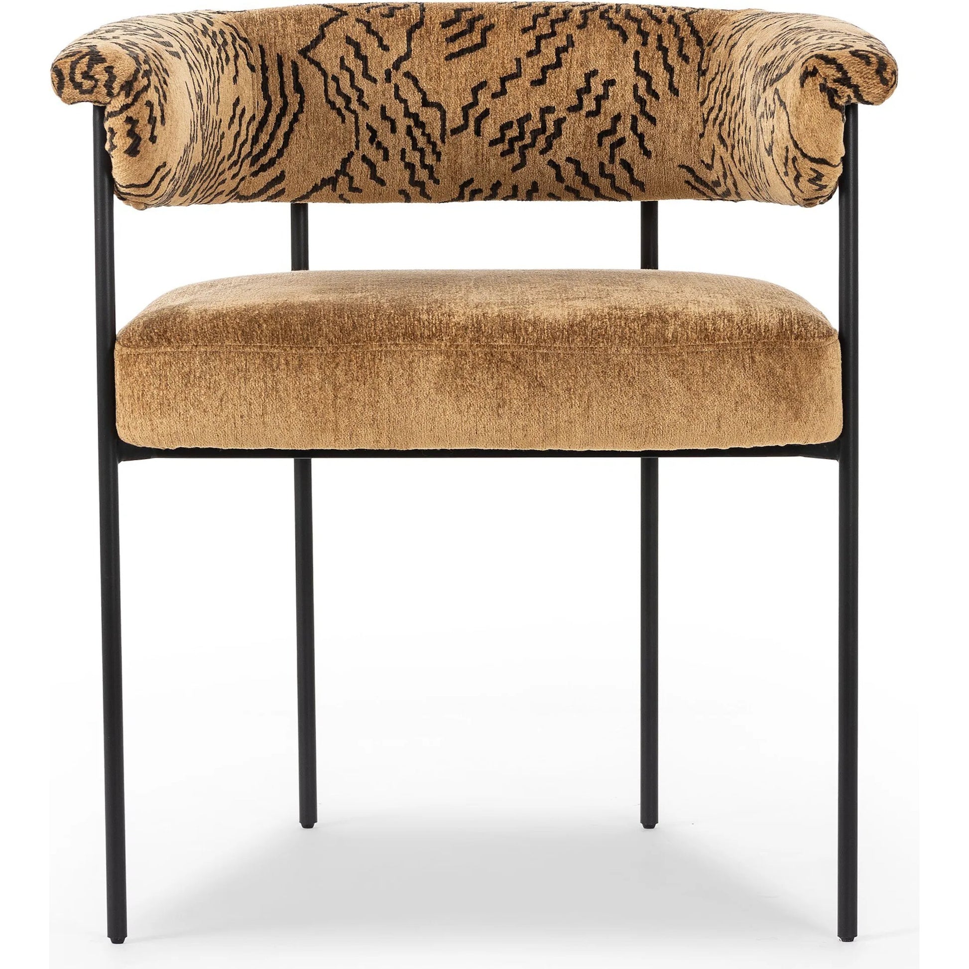 Carrie Dining Chair by Four Hands in sonoma black, matte black. Made from unique in a modern style.