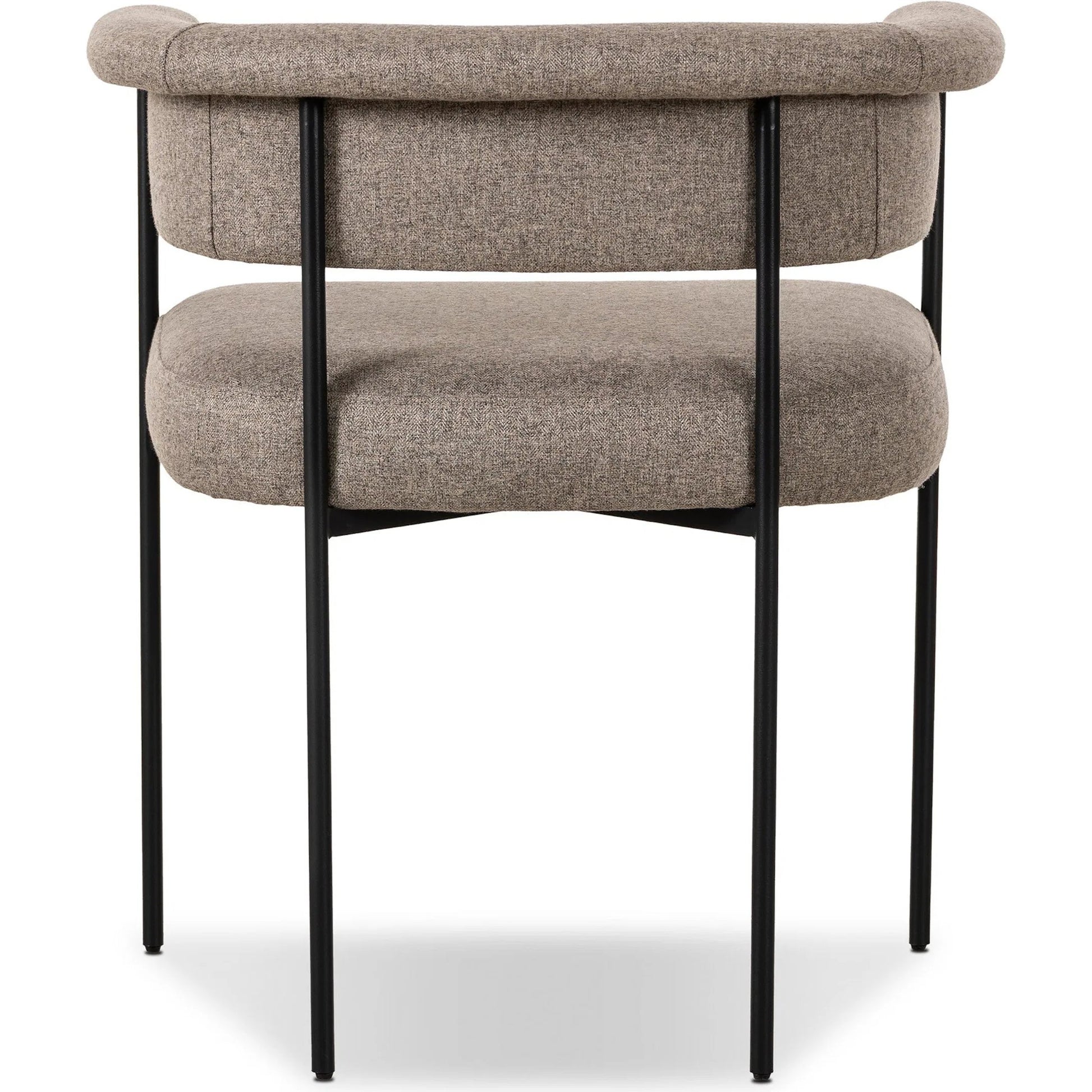 Carrie Dining Chair by Four Hands in sonoma black, matte black. Made from unique in a modern style.
