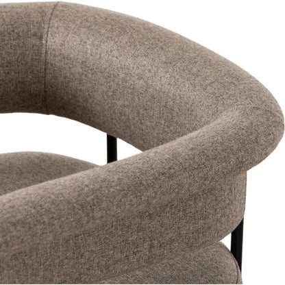 Carrie Dining Chair by Four Hands in sonoma black, matte black. Made from unique in a modern style.