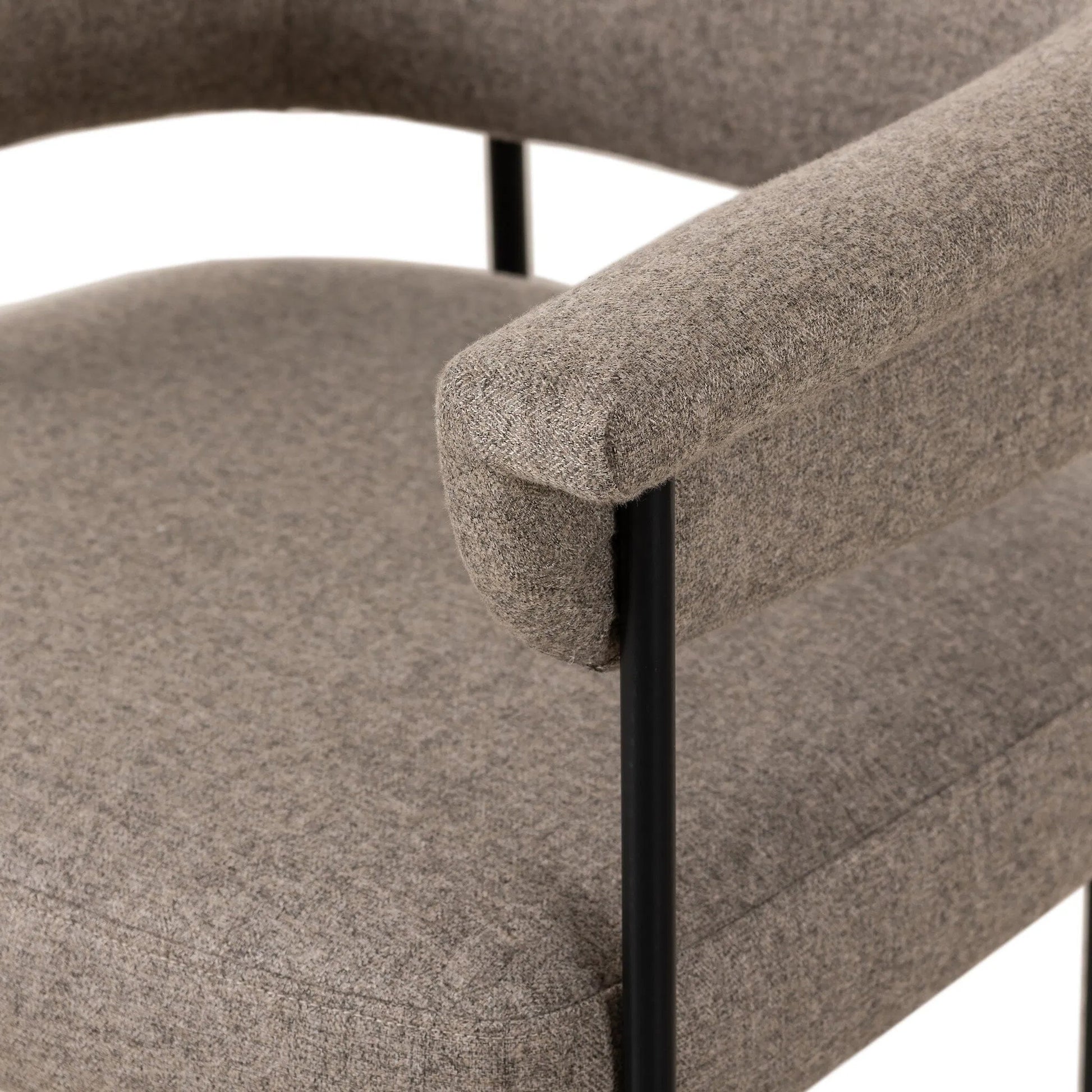 Carrie Dining Chair by Four Hands in sonoma black, matte black. Made from unique in a modern style.