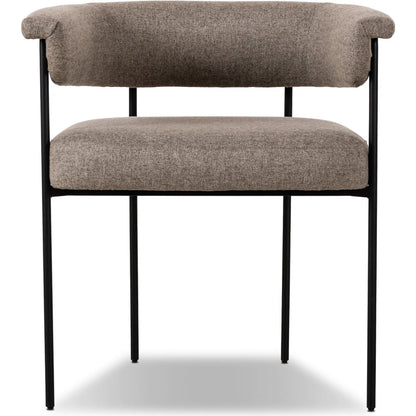 Carrie Dining Chair by Four Hands in sonoma black, matte black. Made from unique in a modern style.