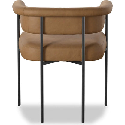 Carrie Dining Chair by Four Hands in sonoma black, matte black. Made from unique in a modern style.
