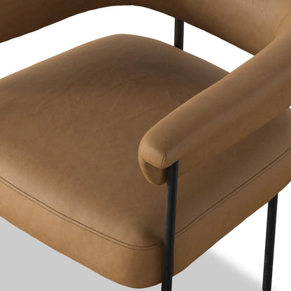 Carrie Dining Chair by Four Hands in sonoma black, matte black. Made from unique in a modern style.