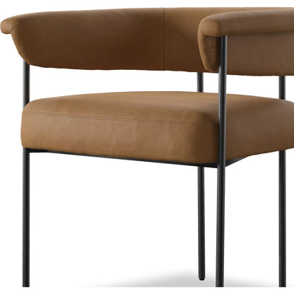 Carrie Dining Chair by Four Hands in sonoma black, matte black. Made from unique in a modern style.