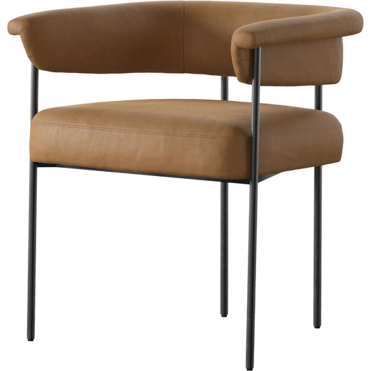 Carrie Dining Chair by Four Hands in sonoma black, matte black. Made from unique in a modern style.