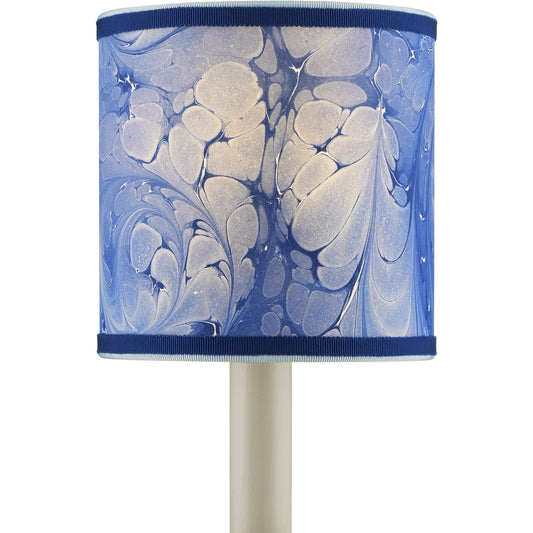 Marble Paper Drum Chandelier Shade by Currey and Company. Made from paper in a modern style.