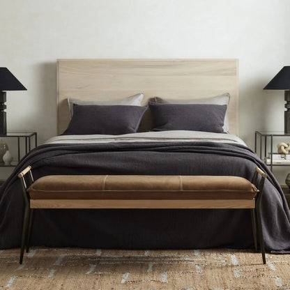 Charlotte Bench by Four Hands. Made from unique in a modern style.